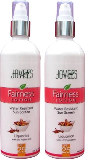 Jovees Sunscreen Fairness Lotion SPF 25 -200 ml (Pack of 2)