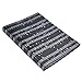 Music Sheet File Paper Storage Folder Documents Holder Blank Sheet Files Plastic A4 Size 40 Pockets (Music Sheet Black)
