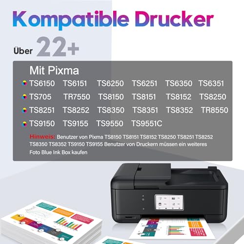 ONLYU 580XXL Compatible with Canon PGI-580XXL CLI-581XXL