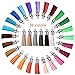 150PCS Premium Keychain Tassels, Blanks Keychain Bulk for DIY Keychain and Craft Supplies