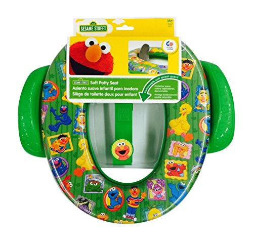 Sesame Street Soft Potty Seat with Handles and Hook
