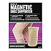 Daiwa Felicity Knee Compression Sleeve for Pain Provides Uniform Support to The Entire Knee – Magnetic Brace for Arthritis, Joint Pain, and Injury Recovery Fits Men and Women, Beige