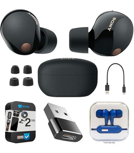 Amazon.com: Sony WF-1000XM5 Noise Canceling Truly Wireless Earbuds