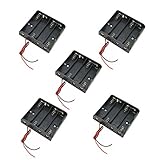 SenMod 5pcs AA 4 Cell Connecting Battery 6V Plastic