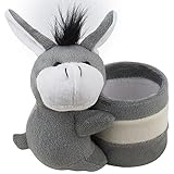 Eyeglass Holder Glasses Stand with Cute Plush Animal Character Design, Donkey, By OptiPlix