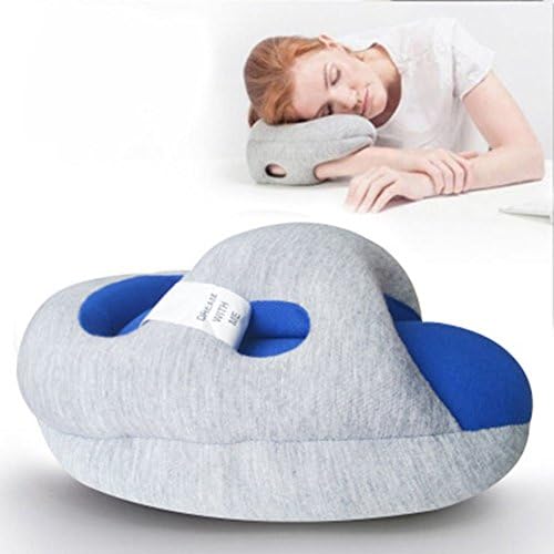 Multi-Functional Memory Pillow/Travel Pillow for Airplanes, Car, Office, Neck Support for Flying, Power Nap Pillow, Travel Accessories for Women and Men(color 3)