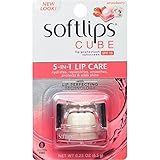 Softlips Cube 5 in 1 Lip Care - Strawberry, 0.23 oz (6.5g)