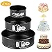 Springform Cake Pans, Tedgem 3 Sizes/Set(4