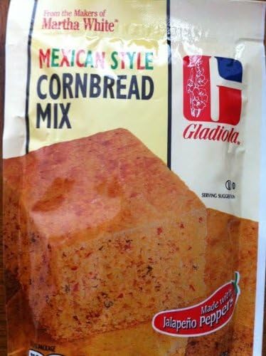 Gladiola Mexican Style Cornbread Mix 6 Oz. (Pack of 3)