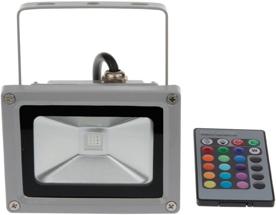 Soy Impulse RGB Colour LED Grey Flood Light (10w)