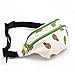 Fanny Pack Pineapple Hip Bag Waist Bag Canvas Bum Belt Hip Pouch Bags Purses Festival (Green)