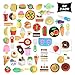 Smart Novelty Food Puzzle Erasers for Kids Party Favors and Classroom Prizes - Food Eraser Assortment - Bulk Pack of 50 Cute Erasers