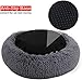 Legendog Cat Bed for Indoor Cats, Pet Bed Round Cat Cushion Bed, Faux Fur Cat Beds for Small Cat and Small Dog, Plush Soft Cat Sleeping Bed