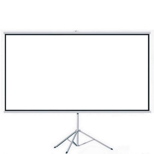 GAOLEI1 Pantalla del proyector con Soporte Material de plástico ...