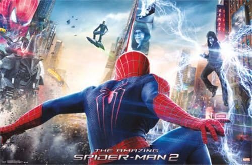 Amazon Com Trends International Amazing Spider Man 2 Movie Poster One Sheet 34 X22 Art Print Poster Posters Prints
