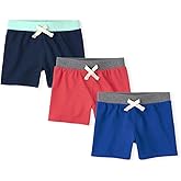 The Children's Place,Toddler Boys Jersey Shorts 3-Pack,Multi CLR,4T