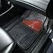 Maggift Rubber Floor Mats, for Car, SUVs, Vans & Trucks, Front and Back Heavy Duty Rubber Car Mats, 4pc, Black