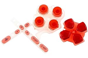 Narwhalss Replacement Button Set for PSP 3000, Full Repair Button Kit with Power/Volume/D-Pad/Action Buttons, Start Select Ho
