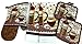Coffee Theme Kitchen Linen Set (2041) (Includes: one oven mitts, two dish towels, and two pot holders)