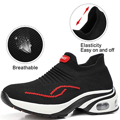 Sixspace-Walking-Shoes-Women-Sock-Sneakers-Slip-on-Shoes-for-Women
