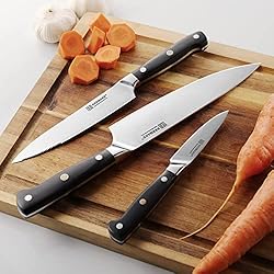 KEEMAKE Chef Knife Set 3 Piece, Sharp Kitchen