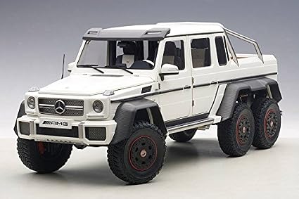 Amazon Com Autoart 2013 Mercedes Benz G63 Amg 6x6 In Matt White
