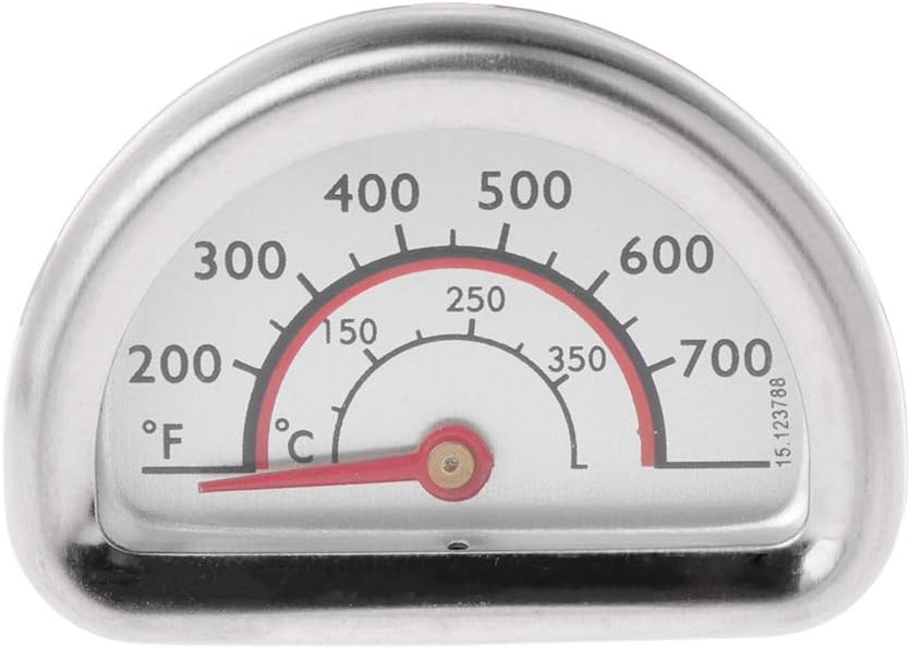Bogji Stainless Steel Bi-Metal Thermometer/Heat Indicator/Heater Gauge BBQ For Grill