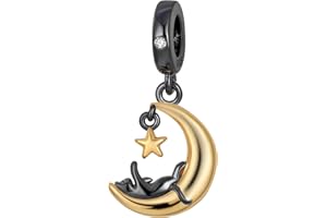 MULA 925 Sterling Silver Charms for Bracelets and Necklaces Lipstick and Bag Dangle Pendants Tower Camera Beads Jewelry Charms for Women