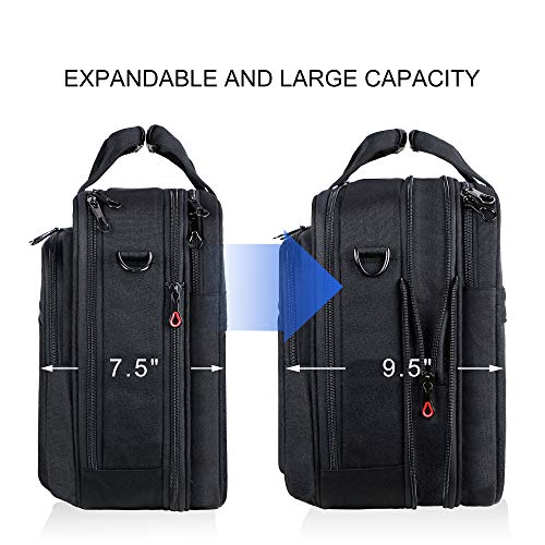expandable laptop briefcase