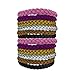 Kinven Original Mosquito Insect Repellent Bracelet Waterproof Natural DEET FREE Insect Repellent Bands, Anti Mosquito Protection Outdoor & Indoor, Adults & Kids, 12 bracelets, in Multiple Colors