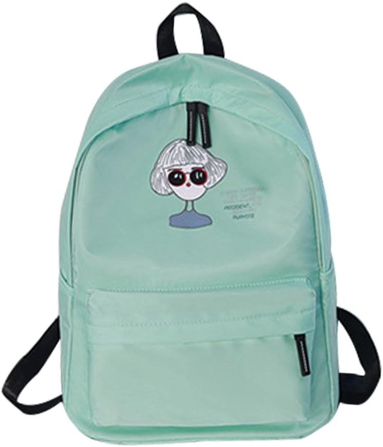 Nylon School Bag Student Book Bag For Girls Waterproof Backpack For Women High School