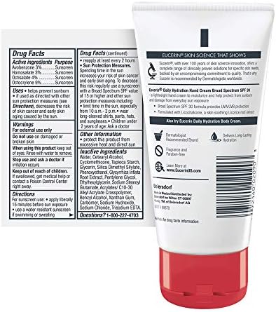 eucerin daily hydration broad spectrum spf 30