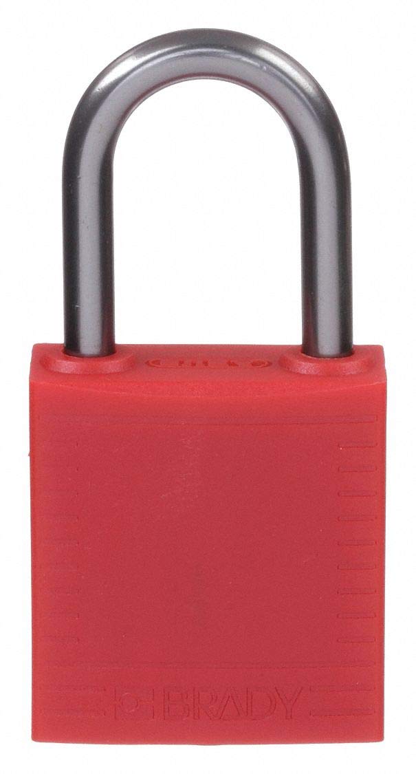 Brady Compact Lockout Tagout Padlock Personal Safety Kit - 123143