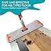 Floor Mop and Microfiber Mop with Integrated and 360 Degree Rotation,3 Reuseable Mop Pad Include,Dry/Wet Mop for Hardwood Floor Cleaner, Wood, Laminate Floor, Tile Floor Cleaner