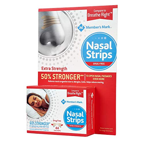 Member's Mark Extra Strength Nasal Strips, Tan 44 ct. A1 Pricepulse