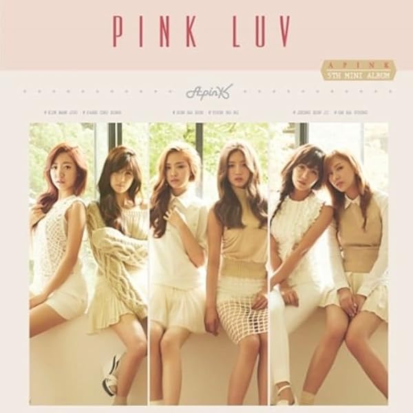 A Pink Apink Pink Luv 5th Mini Album Cd Photo Book 1p Photo Card Sealed A Pink Amazon Com Music