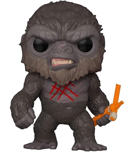 Amazon.com: POP Godzilla vs Kong - King Kong with Battle Axe Funko