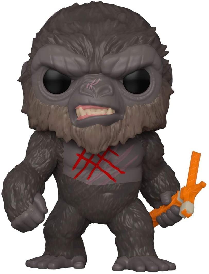 Funko Pop! Movies: Godzilla Vs Battle Worn King Kong BattleWornKing Kong - Godzilla Vs Kong - Collectable Vinyl Figure - Gift Idea - Official Merchandise - Toys for Kids & Adults - Movies Fans