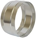 Speedi-Products FDSC-10 10-Inch Diameter Flex and Sheet Metal Duct Splice Connector Collar