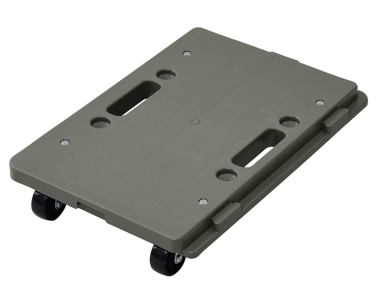 山善 ミニ平台車 オリーブの商品画像