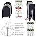 Underhood of London Yoga Joggers Sweatpants & Hoodie 2 Piece Set For Women With 100% Organic Cotton
