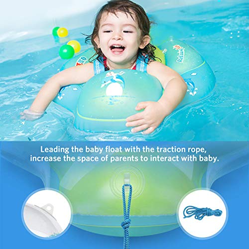 Baby Floats for Pool, Inflatable Swimming Pool Float With Tail
