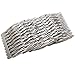 WSSROGY 20 Pieces Alloy Blank Hair Clips Combs Pins Metal Hair Combs Clips Barrettes DIY Wedding Bridal Hair Bows Findings,Silver