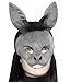 Forum Novelties Adult Plush Donkey Mask, Gray, One Size
