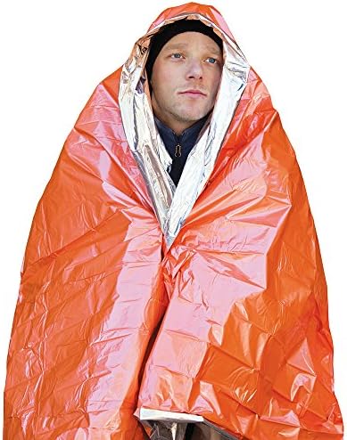 Survive Outdoors Longer Heatsheets Water and Windproof Emergency Blanket