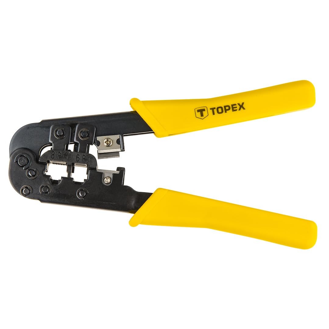 Topex 32d408 – Pliers for Crimping Modular Connectors (185 mm)