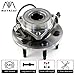 MAYASAF 515036 [4WD ONLY] Front Wheel Hub Bearing Assembly 6 Lugs w/ABS Fit 2002-06 Chevrolet Silverado(Suburban/Avalanche) 1500 Tahoe GMC Sierra Savana 02-06 Cadillac Escalade