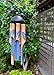 Cohasset Gift & Garden Blue Butterfly: Small Bamboo Wind Chimes with Beautiful Sound - Wooden Wind Chimes for Outside Decor - Deep Tone Outdoor Windmill and Wood Wind Chimes - Ideal Retirement Gift
