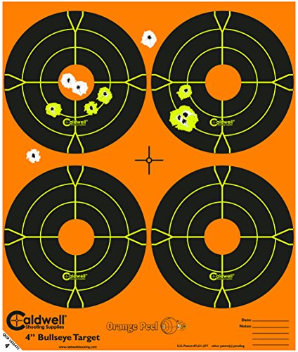 Caldwell Orange Peel 4 Inch Splatter Target 5-Pack