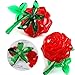Original 3D Crystal Puzzle - Rose Red